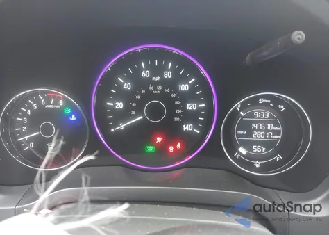 2017 Honda Hr-V Ex-L из США, поврежденный, VIN 3CZRU6H73HM706673